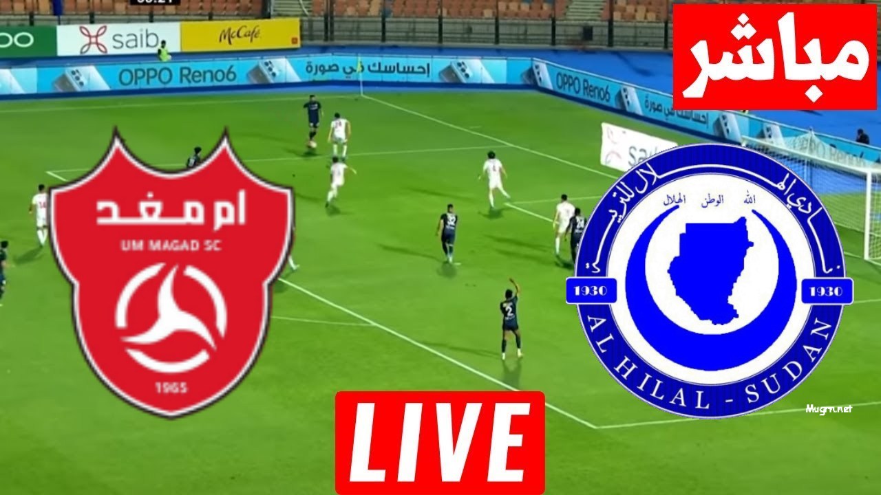 مشاهدة مباراة الهلال وأم مغد