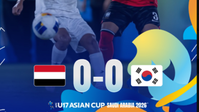 نتيجة مباراة اليمن وكوريا الجنوبية