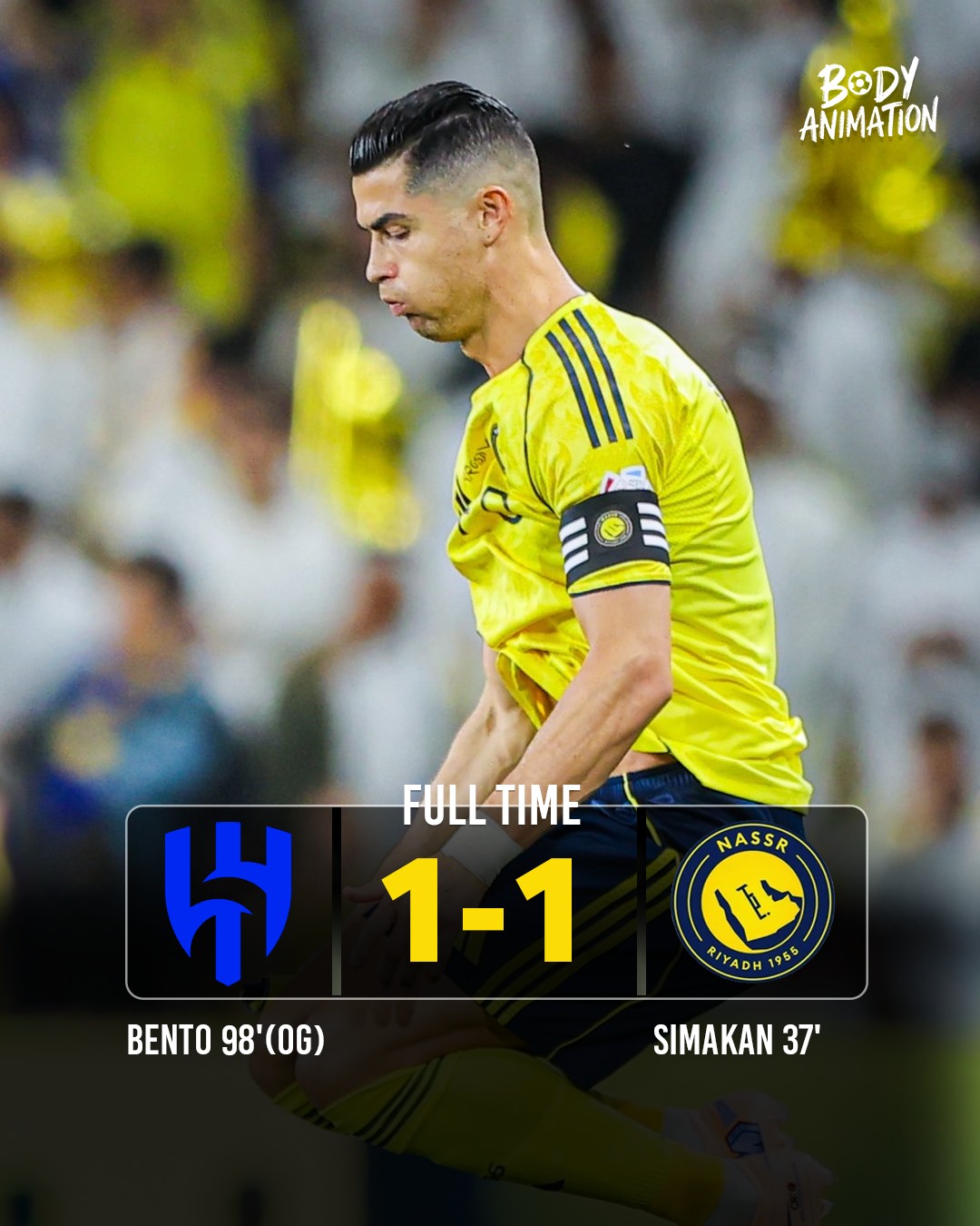 نتيجة مباراة النصر والهلال