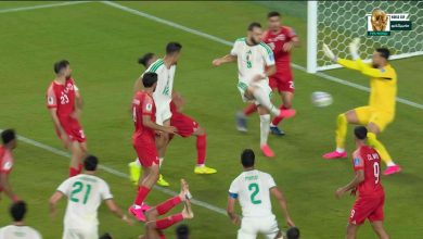 نتيجة مباراة الجزائر والاردن