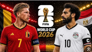 مشاهدة مباراة مصر وبلجيكا